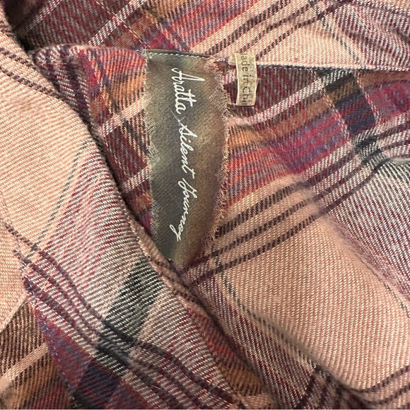 Aratta Silent Journey Mixed Print Flannel Shirt. Size L - Picture 5 of 6